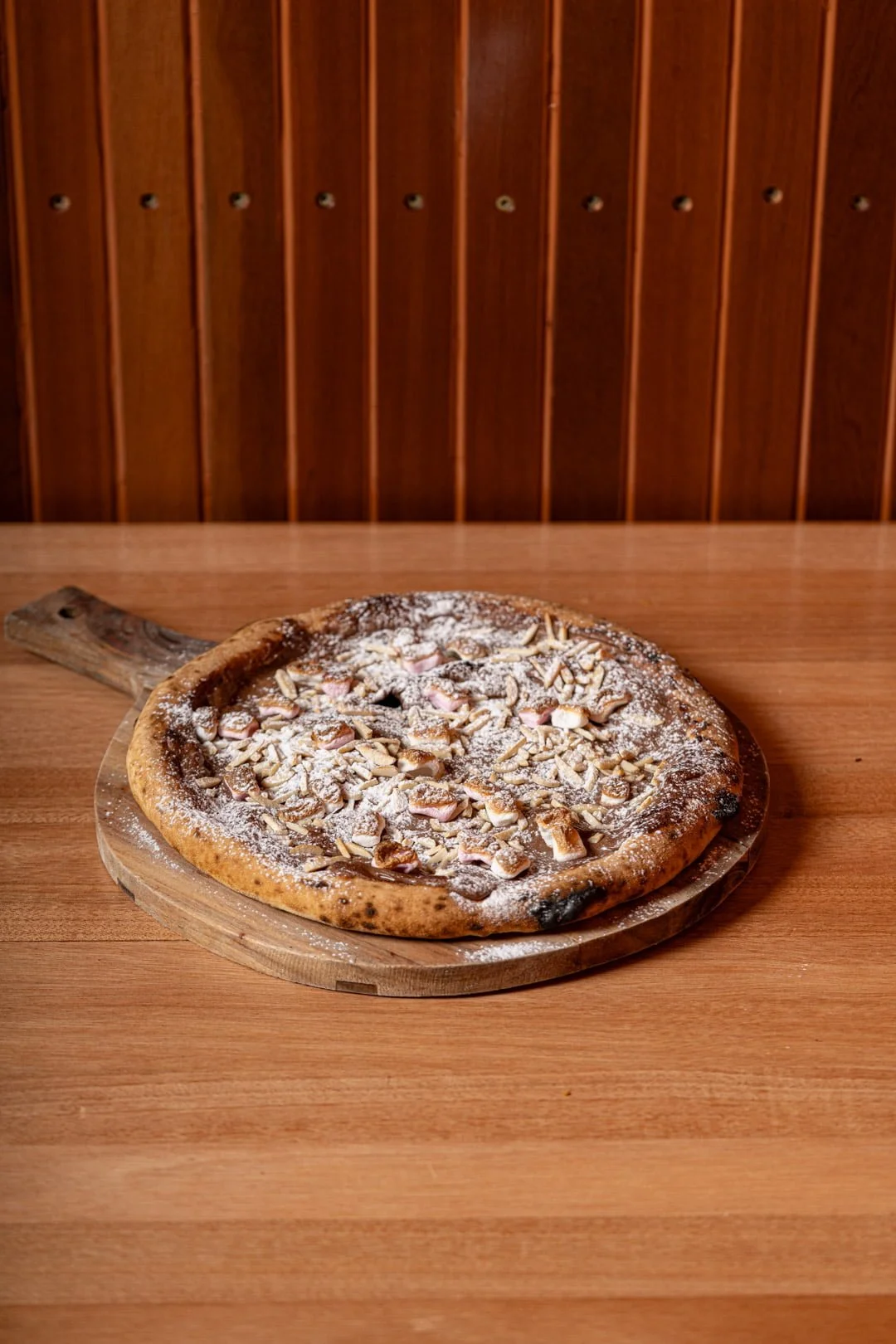 Chocolate & Almond Pizza