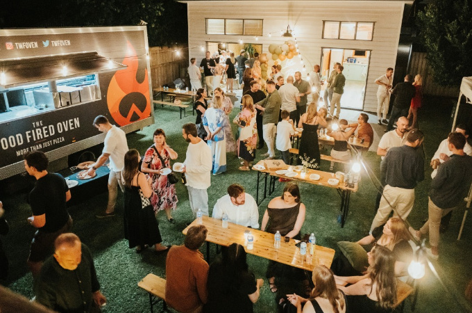 Large Event Cook Posts Catering - The Wood Fired Oven